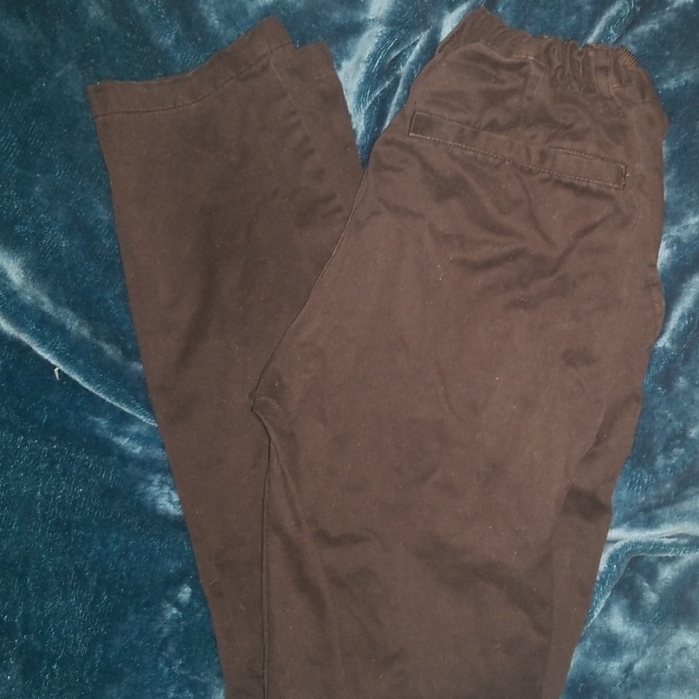 Old navy black chinos boys size 16
